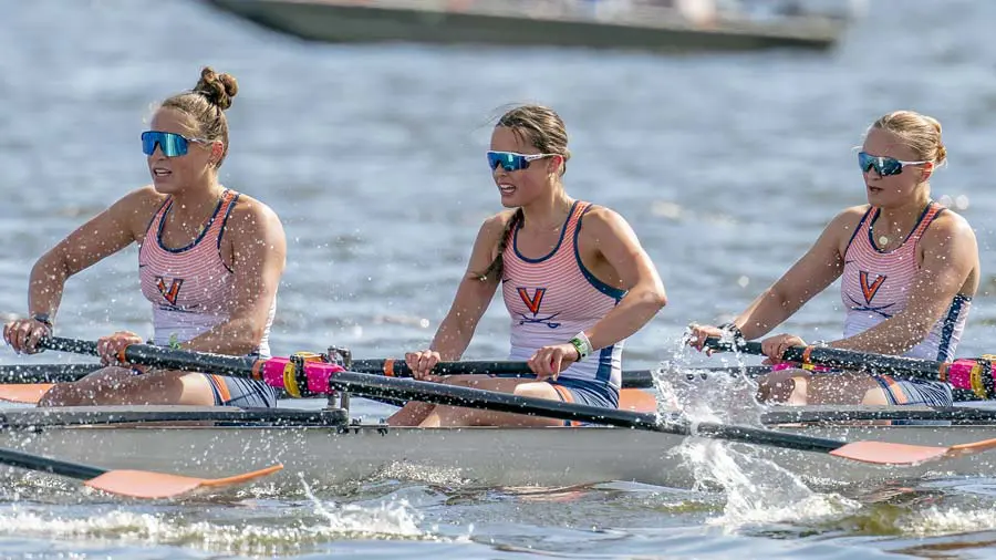 Rowers rowing
