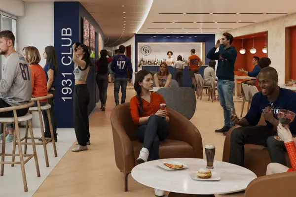 scott-suites's box seating area