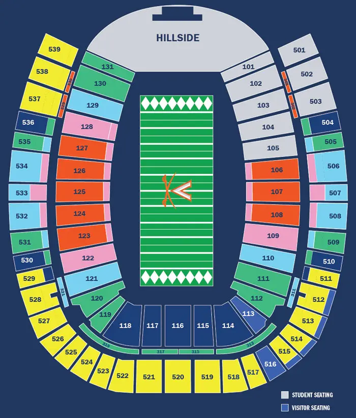seating map